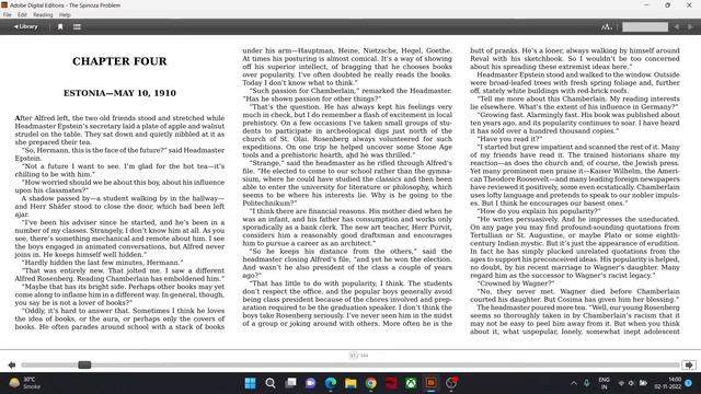 READING "The Spinoza Problem" by Irvin D. Yalom | Chapter - 3 смотреть онлайн