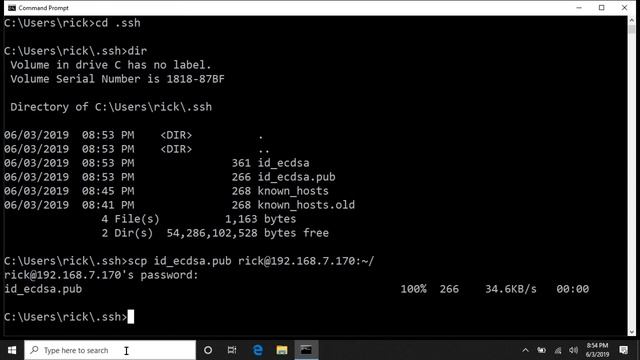 Windows 10 Native SSH Client Connect Without Password смотреть онлайн