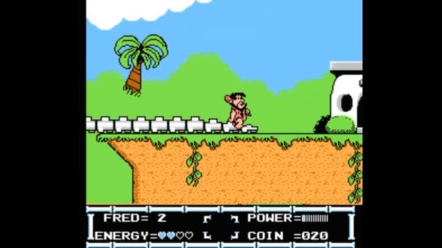 Dendy (Famicom,Nintendo,Nes) 8-bit The Flintstones The Rescue Of Dino and Hoppy Bedrock (Бедрок)