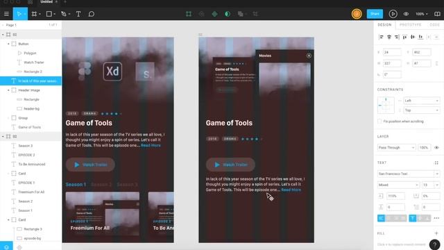 Figma Speed Art – UX Design and Prototyping Tools смотреть онлайн