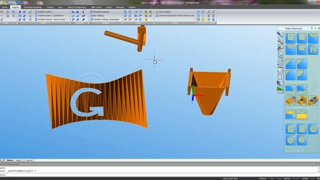 Platework in Advance Steel смотреть онлайн