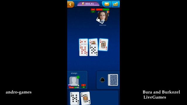 Bura and Burkozel LiveGames (by NanoFlash LLC) - classic card game for Android and iOS - gameplay. смотреть онлайн