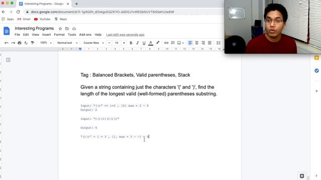 Leetcode 32. Longest Valid Parenthesis Substring - Ep4 смотреть онлайн