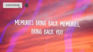Maroon 5 Memories Bring Back lyrics ♥️