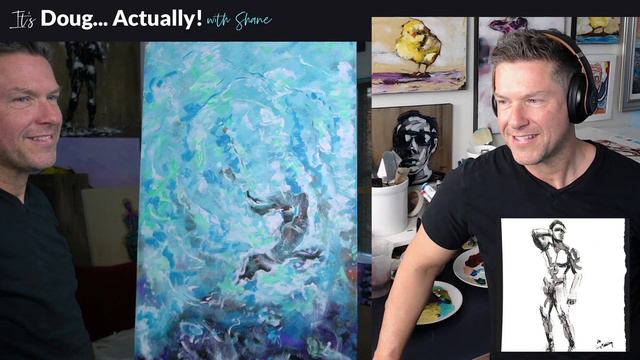 S02 E17 Underwater and Tree Frogs! It's Doug Actually Ep 66 Art and Culture Talk Show смотреть онлайн