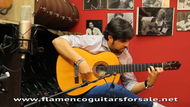 Gerundino Fernández 1973 flamenco guitar for sale played by Manuel Valencia смотреть онлайн