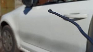 Как снять наружную заднюю ручку двери на skode octavia a7