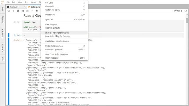 JupyterLab Notebook Output Scrolling смотреть онлайн