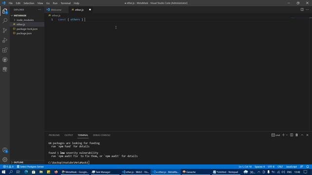 How to get MetaMask wallet address using web3 and ethers. смотреть онлайн