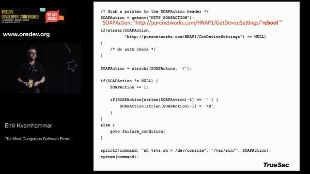 The Most Dangerous Software Errors - Emil Kvarnhammar, TrueSec смотреть онлайн