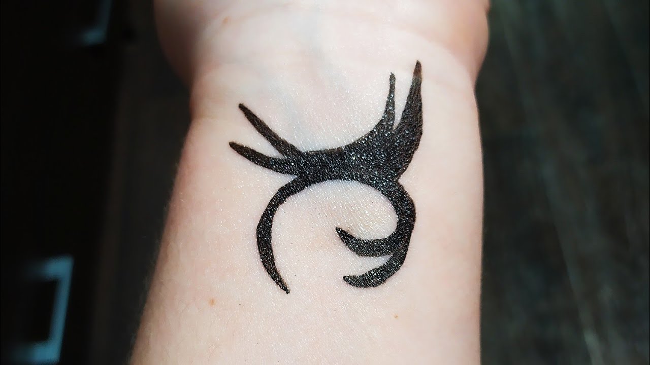 Как сделать ТАТУ НА РУКЕ гелевой ручкой | Телец | Временная татуировка| Знак зодиака - телец | Тату смотреть онлайн