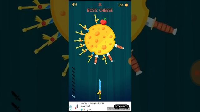 Обзор игры Knife Hit смотреть онлайн