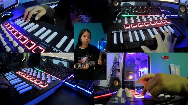As It Was - Harry Styles - Cover (Bass, drums, keyboard and guitar) - Arturia MinilabMK2 смотреть онлайн