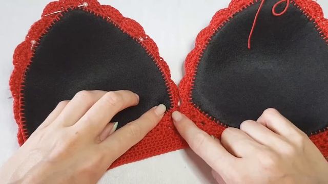 Как вшить паралоновые чашечки в лиф ♡ Без проблем и заморочек. Легко,просто и красиво ♡ смотреть онлайн