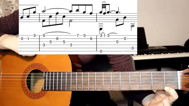 Secret Garden - Song From A Secret Garden | На гитаре + разбор