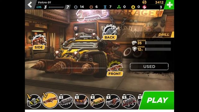 caRRage (By Nova Games) - iOS - Gameplay Video смотреть онлайн