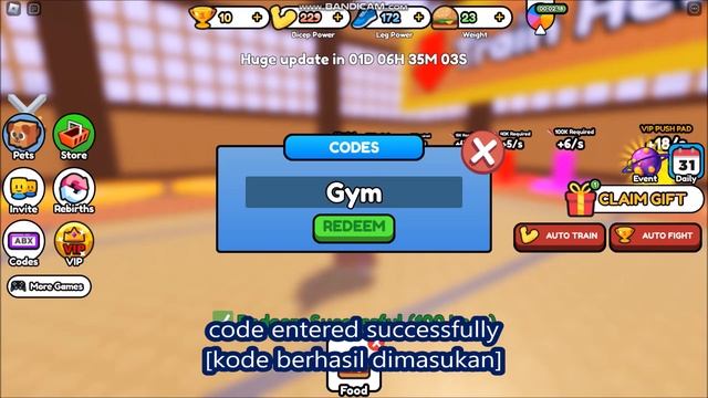 *ALL CODES WORK* Skibi Fight Simulator ROBLOX | July 27, 2023 смотреть онлайн