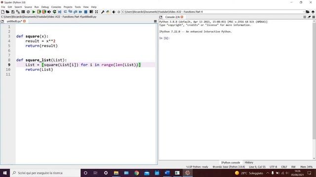 Python Tutorial #21 - Functions Part 3 смотреть онлайн