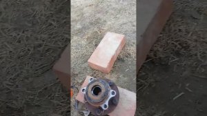 Замена задней ступицы Мицубиси аутлендер 3, замена датчика АБС