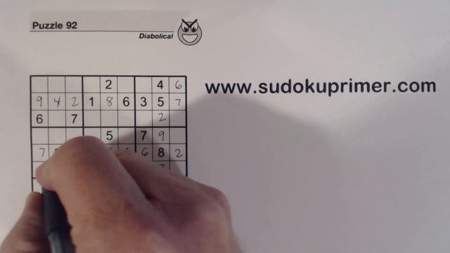 Sudoku Primer 224 - The Art of Sudoku Without Candidates смотреть онлайн