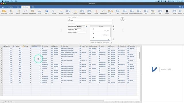 Jamovi 2.X Tutorial: Just-About-Right (JAR) Analysis Add-On Module (Episode 54)