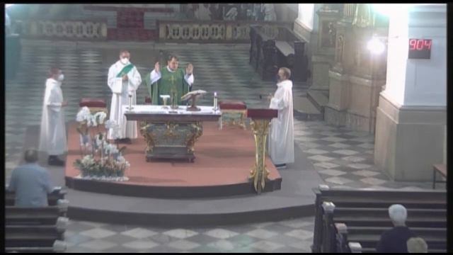 Záznam z kostela sv. Tomáše v Brně v úterý 17.8.2021 v 7.00h смотреть онлайн