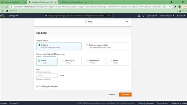 Notificação de Faturamento na AWS смотреть онлайн