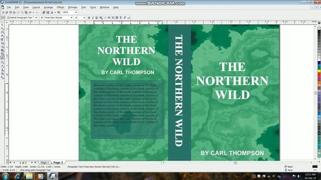 How to design a books in Corel Draw? смотреть онлайн