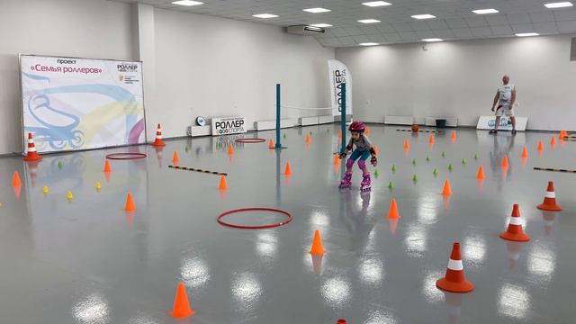 Семья роллеров-2022.Июнь.Соревнования 1 поток 2 группа.