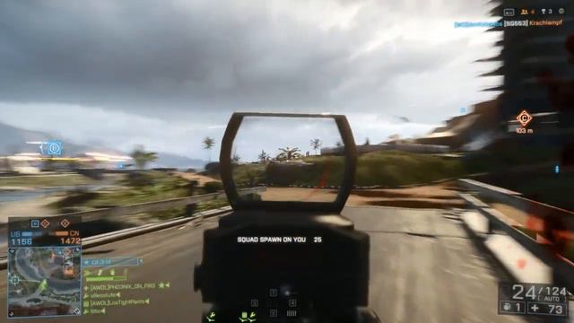 (720p) BF4 - (PC) Using Controller :P смотреть онлайн