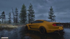 ☔️Шум дождя по крыше авто ? Звуки дождя,  грома для  души и хорошего сна