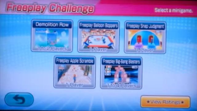 Wii Party U Freeplay Challenge: Big-Bang Blaster Match1+2 смотреть онлайн