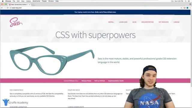 Introduction | Sass & Scss | Tutorial 1 смотреть онлайн