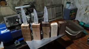 23.  Якутский нож,из стали у8а,изготовление!!!