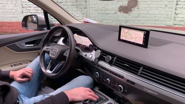 Audi Q7 2-nd GEN - доп мультимедиа на два монитора смотреть онлайн