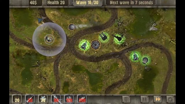 Defense Zone - gameplay - level 13 смотреть онлайн