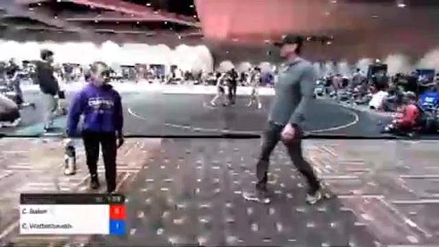 83 Lbs Semifinal - Cameron Baker, Bones Wrestling Club Vs Clayton Waltenbaugh, Lion's Den Wrestlin смотреть онлайн