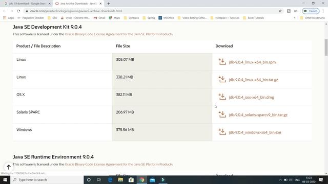 How to Download Latest JDK from Oracle | JDK 1.9|JDK 1.10| JDK 1.11| JDK 1.12| JDK 1.13 смотреть онлайн