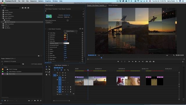 Getting Started with Color Mosaic Transition смотреть онлайн