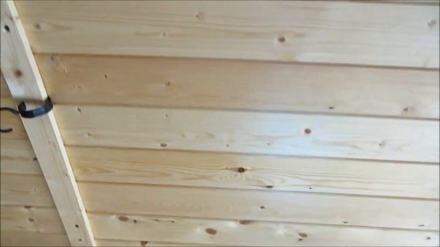 Лак для бани через 3 года . Наш Eurotex или финский Supi . Ответ временем . смотреть онлайн
