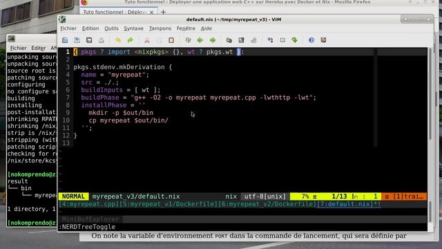 tuto fonctionnel 30 : Déployer une application web C++ sur Heroku avec Docker et Nix смотреть онлайн