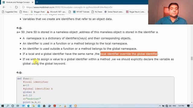 Package Concepts in Python Lecture 34 : Hindi смотреть онлайн