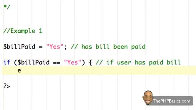 Tutorial 12 - if else statement in php смотреть онлайн