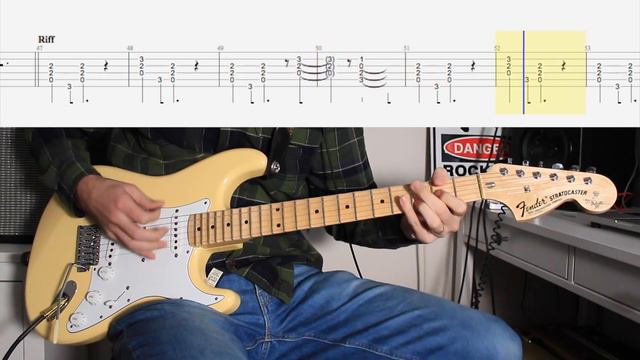 Rainbow - Do You Close Your Eyes Live mini cover GUITAR lesson смотреть онлайн