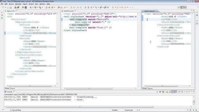 How to create XSLT Mapping in SAP PI / PO смотреть онлайн
