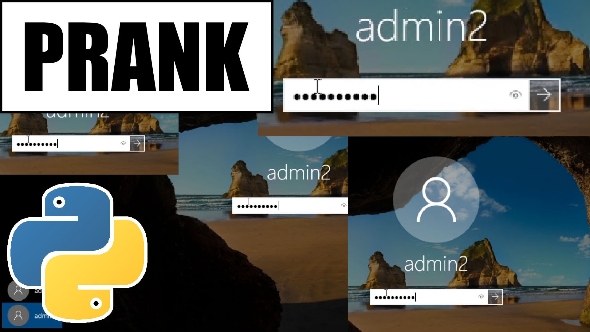 Python / ? ПРАНК ? WINLOCKER на python ? Вирус?!))) смотреть онлайн