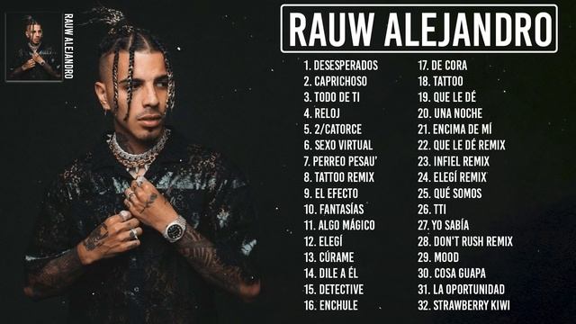 Rauw Alejandro - Musica 2022 Los Mas Nuevo - Pop Latino 2022 - Mix Canciones Reggaeton 2022