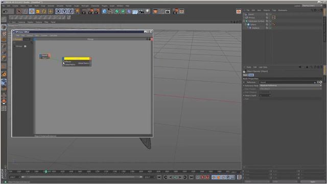 Cinema 4D Tutorial: Deform Mesh with the Sound Effector смотреть онлайн