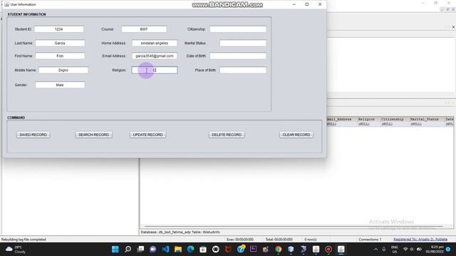 Programming Student Information in java смотреть онлайн