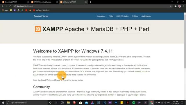 SETUP XAMPP IN WINDOWS | 2021 смотреть онлайн